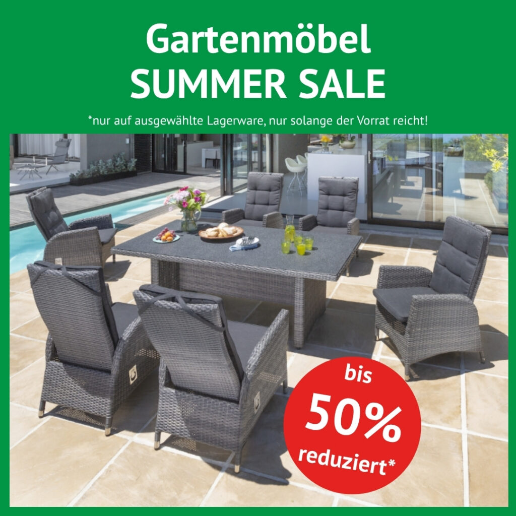 angebot gartenmöbel summer sale